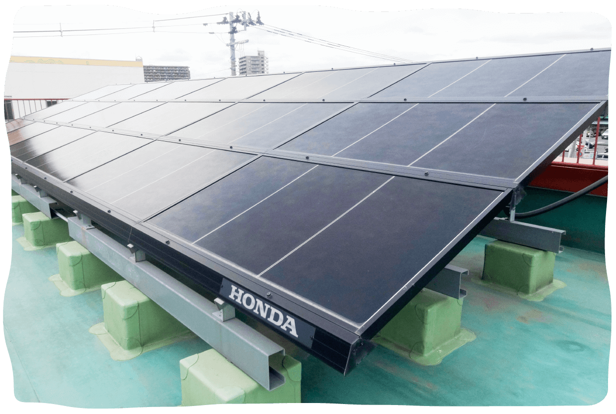 ソーラーパネル写真